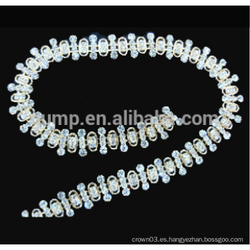 Cristal claro cadena cadena rhinestone